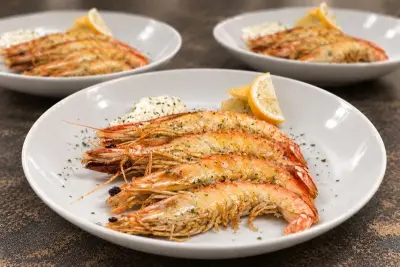 Gambas a la plancha