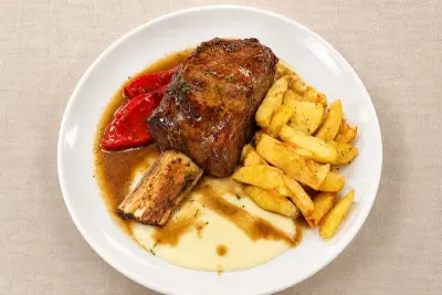Chuletón con hueso